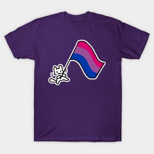 bi flag kitty T-Shirt